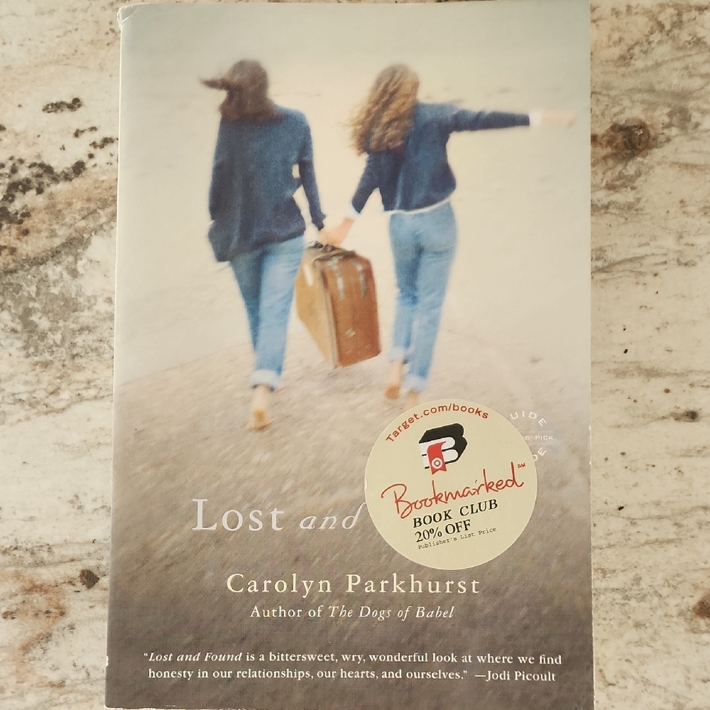 Carolyn Parkhurst 'Lost and Found' Paperback Book - Beige/Tan Cover